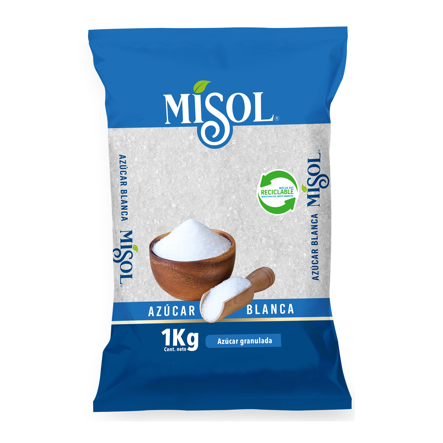 Imagen de 1 Azúcar Misol 1 kg incluido en Canasta Atacama Irurzun