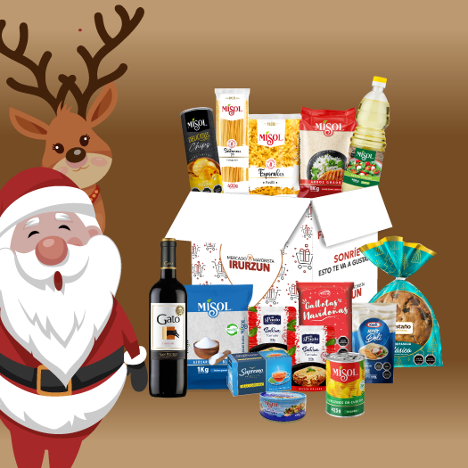 Canasta Andes - Canasta corporativa con 14 productos